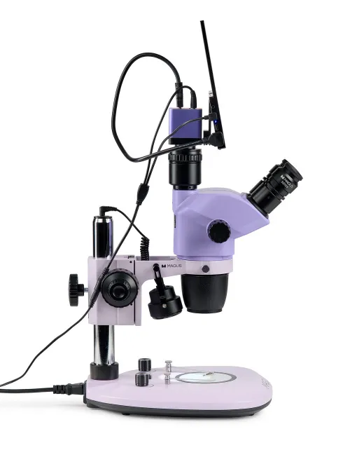 photo MAGUS Stereo D8T LCD BASE Digital Stereomicroscope,  8