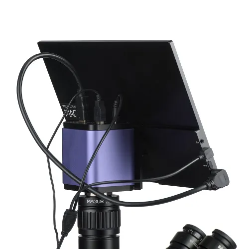 photograph MAGUS Stereo D8T LCD PLUS Digital Stereomicroscope,  16