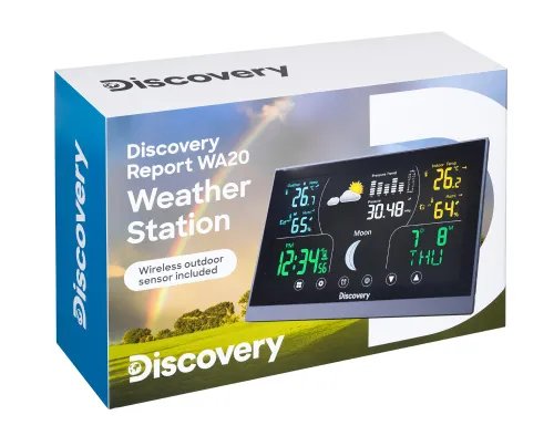 photograph Levenhuk Discovery Report WA20 Weather Station,  12