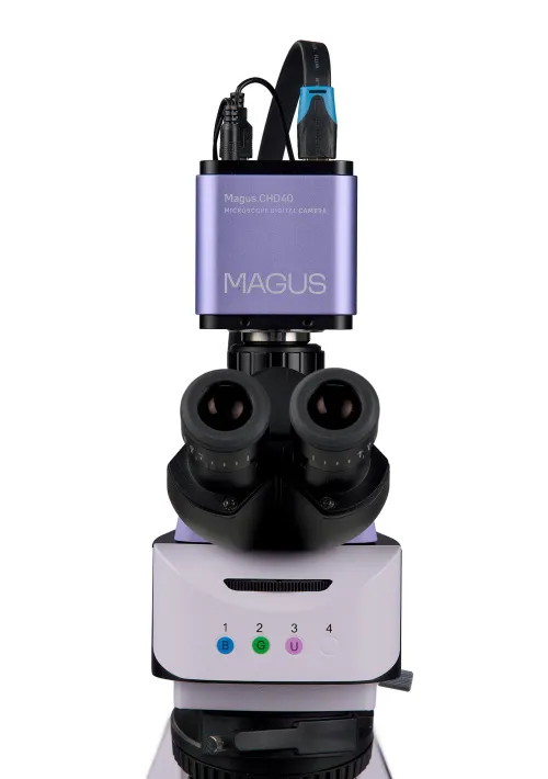 picture MAGUS Lum D460L LCD Fluorescence Digital Microscope,  12