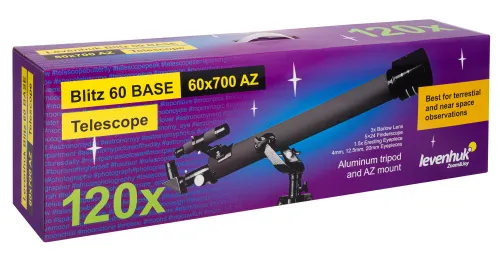 photo Levenhuk Blitz 60 BASE Telescope - Exhibition Item,  12