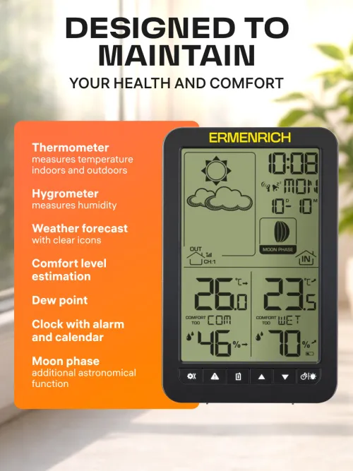 photograph Ermenrich Report WR20 Weather Station,  13