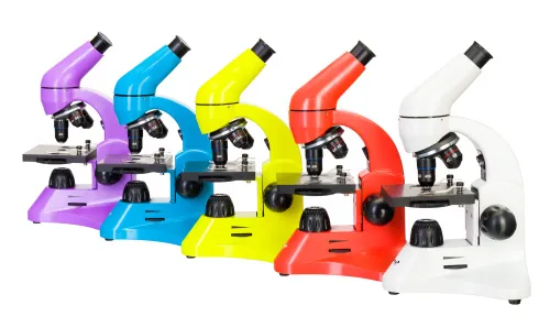 image Levenhuk Rainbow 50L Azure Microscope - Exhibition Item,  3