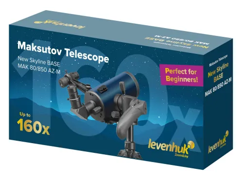 photograph Levenhuk New Skyline BASE МАК 80/850 AZ-M Telescope ,  2