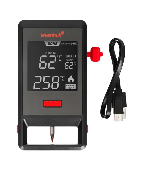 photograph Levenhuk Wezzer Grill BT30 Meat Thermometer,  7
