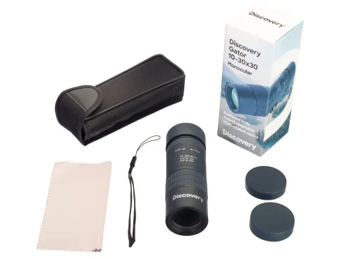 picture Levenhuk Discovery Gator 10-30x30 Monocular,  4