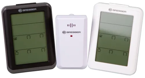 image Bresser MyClimate Thermo/Hygrometer Clock, white,  2