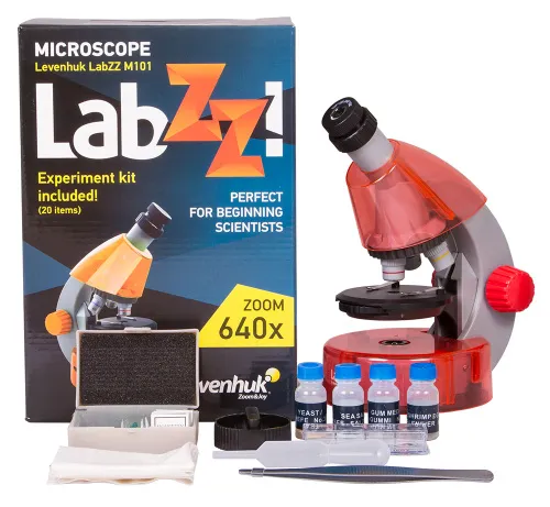 picture Levenhuk LabZZ M101 Microscope,  10