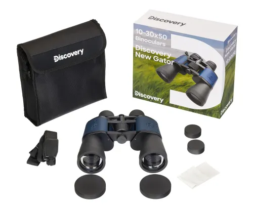 image Levenhuk Discovery New Gator 10–30x50 Binoculars,  4
