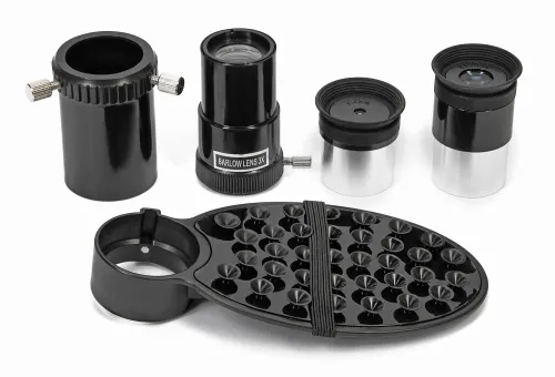 photo Bresser Spica 130/1000 EQ3 Telescope with smartphone adapter,  10