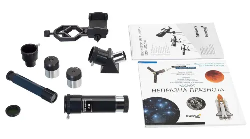 picture Levenhuk Discovery Sky Trip ST50 Telescope with book,  4