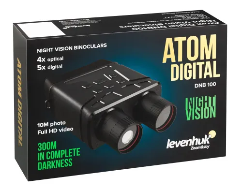 photograph Levenhuk Atom Digital DNB100 Night Vision Binoculars - Exhibition Item,  10