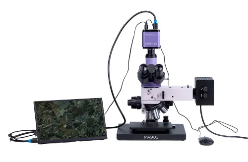 photograph MAGUS Metal D630 BD LCD Metallurgical Digital Microscope,  6