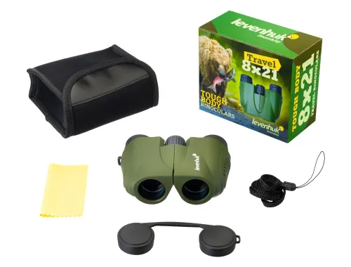 photo Levenhuk Travel 8x21 Binoculars,  4