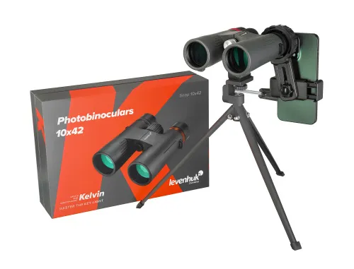 image Levenhuk Kelvin Snap 10x42 Photobinoculars,  2
