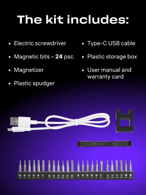 image Ermenrich Tunn PD20 Electric Screwdriver,  12