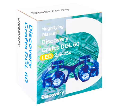 photograph Levenhuk Discovery Crafts DGL 60 Magnifying Glasses,  12