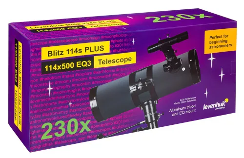 picture Levenhuk Blitz 114s PLUS Telescope - Exhibition Item,  12