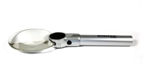 image Levenhuk Zeno 400 LED Magnifier, 2/4x, 88/21mm, Metal,  5