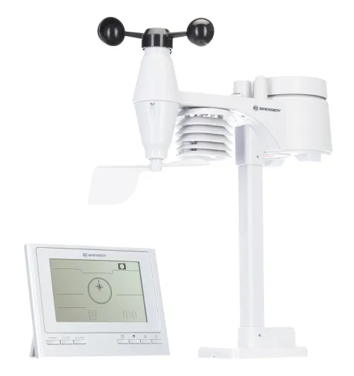 picture Bresser 7-in-1 ClimateScout Exclusive Line Weather Center, silver,  8