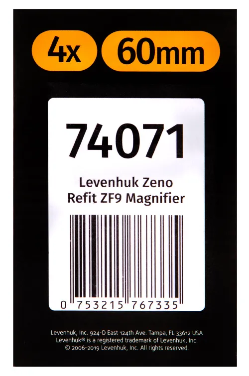 photo Levenhuk Zeno Refit ZF9 Magnifier - Exhibition Item,  10