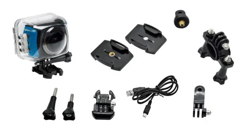 photograph Bresser Discovery Adventures Territory HD 360° Wi-Fi Action Camera,  5