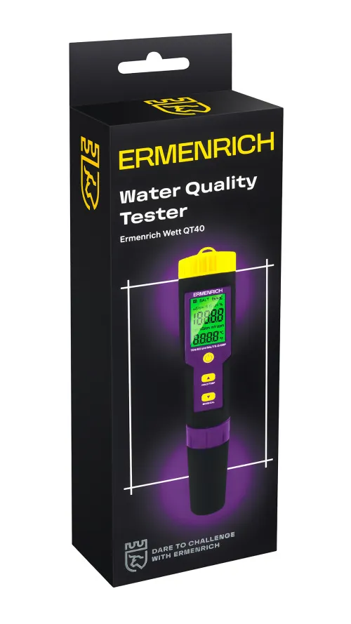 photograph Ermenrich Wett QT40 Water Quality Tester,  6