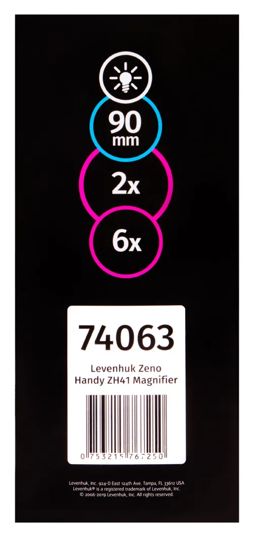 photo Levenhuk Zeno Handy ZH41 Magnifier - Exhibition Item,  13