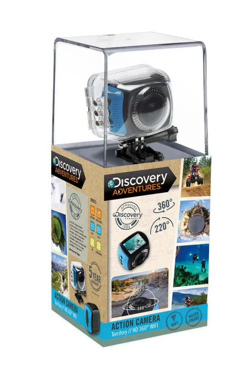 photograph Bresser Discovery Adventures Territory HD 360° Wi-Fi Action Camera,  6