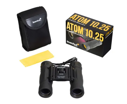 photo Levenhuk Atom 10x25 Binoculars,  2