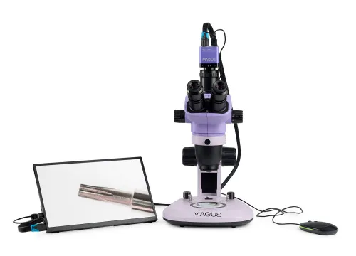 image MAGUS Stereo D7T LCD BASE Digital Stereomicroscope,  5