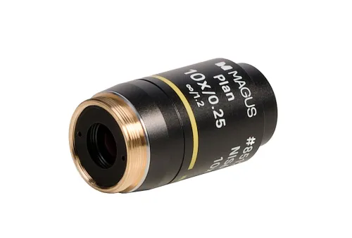 photograph MAGUS 10PL60V Plan 10х/0.25 ∞/1.2 H60mm Objective,  4