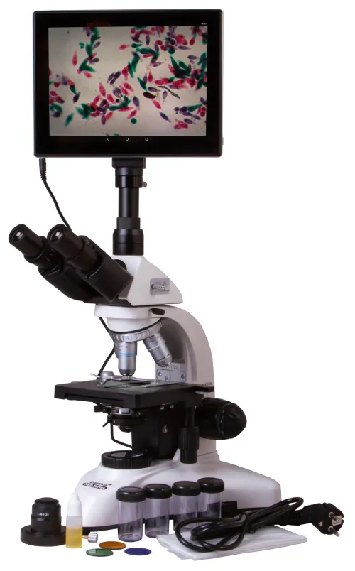 picture Levenhuk MED D25T LCD Digital Trinocular Microscope,  2