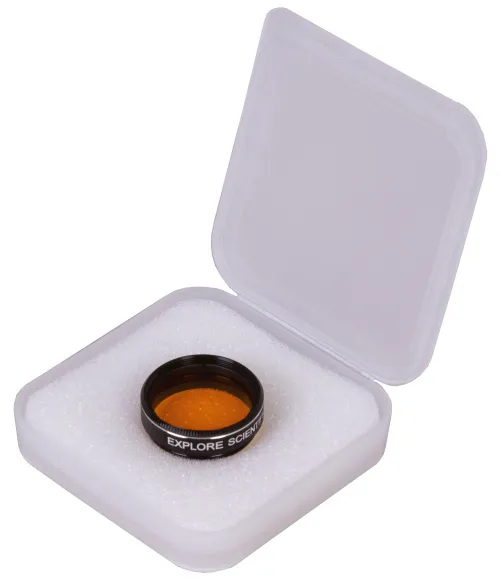 photograph Explore Scientific Dark Yellow N15 1.25" Filter,  4