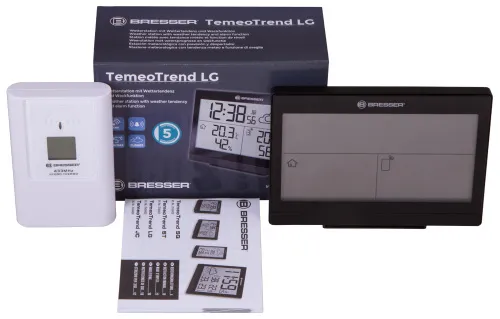 photo Bresser TemeoTrend LG RC Weather Station, black,  2