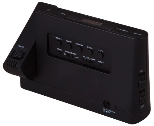 photograph Bresser Projection Clock with Color Display, black,  6