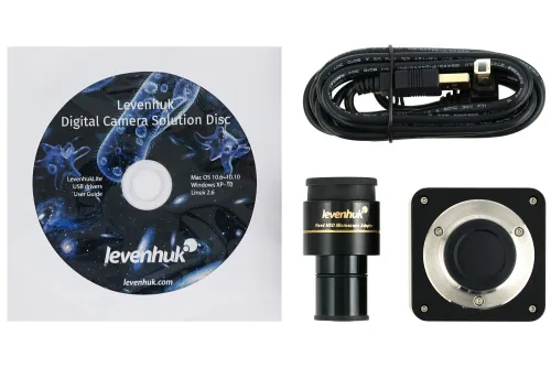 photograph Levenhuk MED D40T Digital Trinocular Microscope,  7