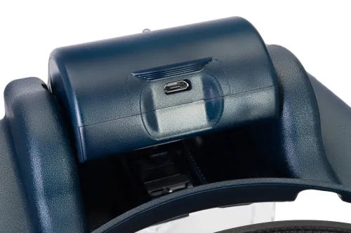 image Levenhuk Discovery Crafts DHR 10 Head Rechargeable Magnifier,  10