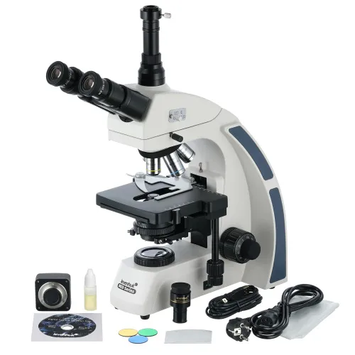 photograph Levenhuk MED D40T Digital Trinocular Microscope,  2
