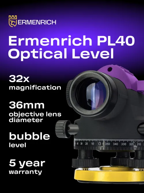 photograph Ermenrich PL40 Optical Level,  13