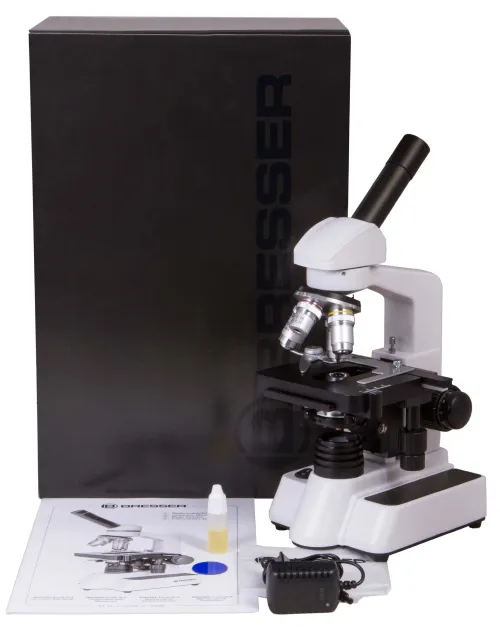 image Bresser Erudit DLX 40–1000x Microscope - Exhibition Item,  2