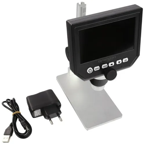 picture Omegon DigiStar 1-600x LCD 4.3'’ Microscope,  5