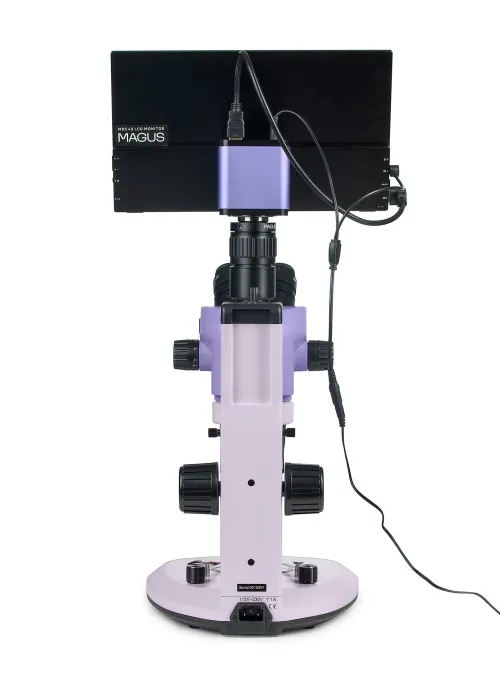 photo MAGUS Stereo D7T LCD PLUS Digital Stereomicroscope,  8