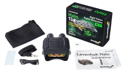 image Levenhuk Halo 13X Wi-Fi Digital Night Vision Binoculars - Exhibition Item,  2