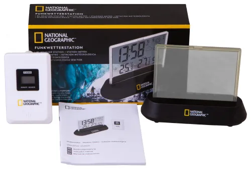 photo Bresser National Geographic Weather Station, transparent - Exhibition Item,  2