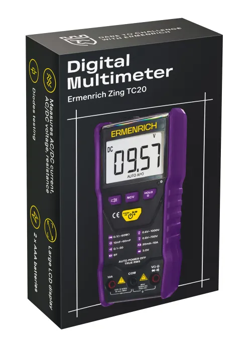 photo Ermenrich Zing TC20 Digital Multimeter,  7