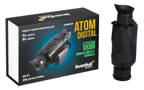 picture Levenhuk Atom Digital DNM200 Night Vision Monocular,  4