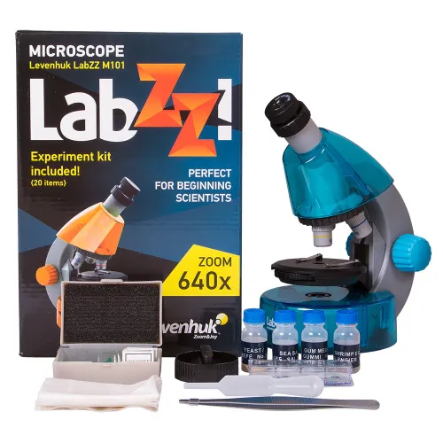 picture Levenhuk LabZZ M101 Microscope,  10