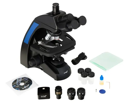 picture Levenhuk D870T 8M Digital Trinocular Microscope - Exhibition Item,  2