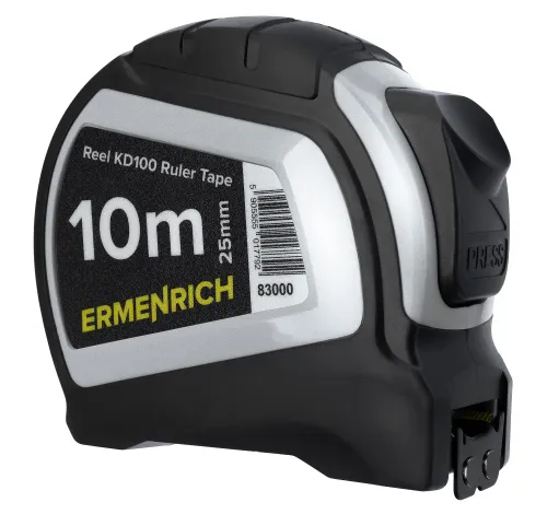 photograph Ermenrich Reel KD100 Ruler Tape,  3